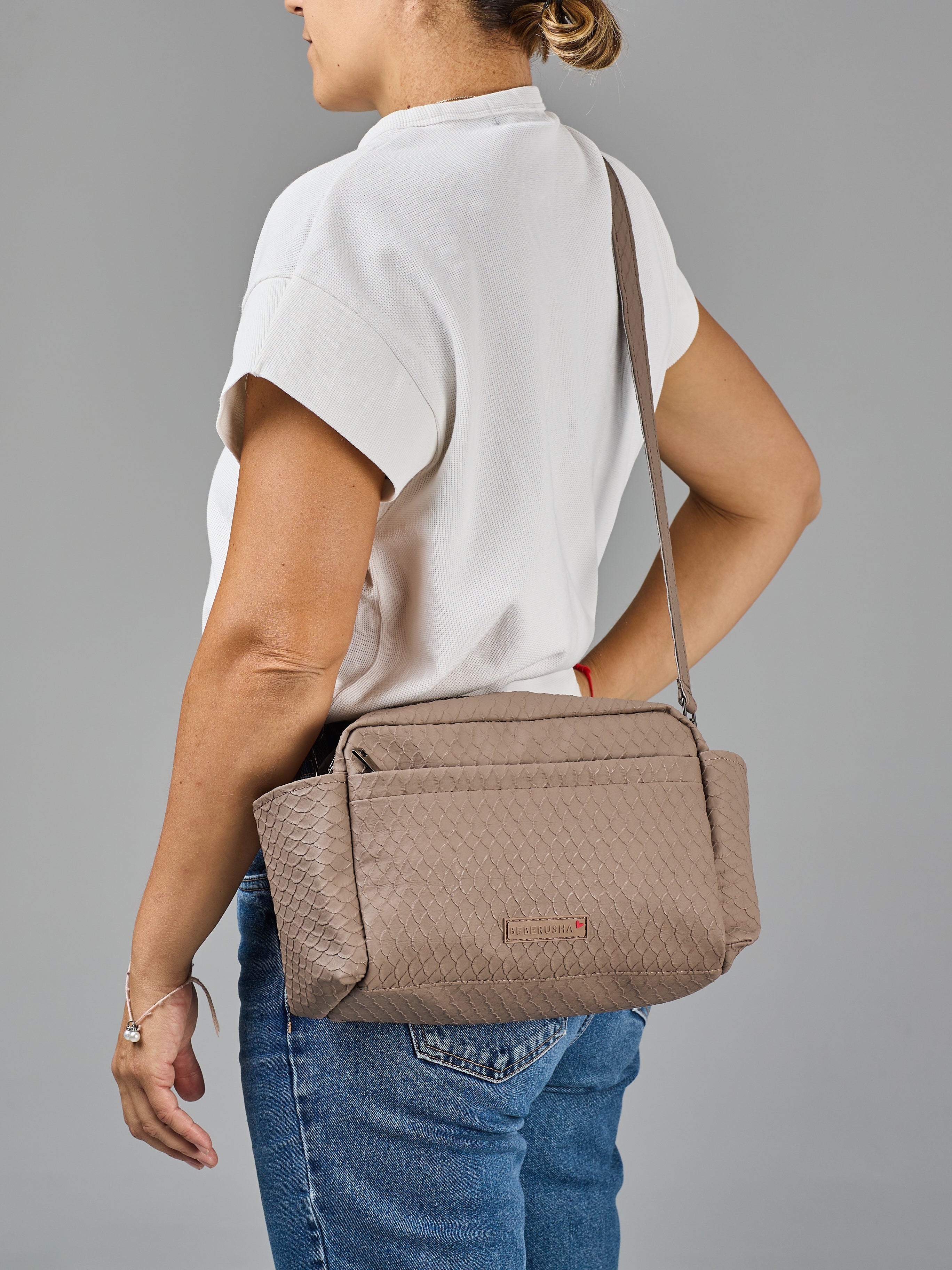 Mocha Mousse Stroller Bag