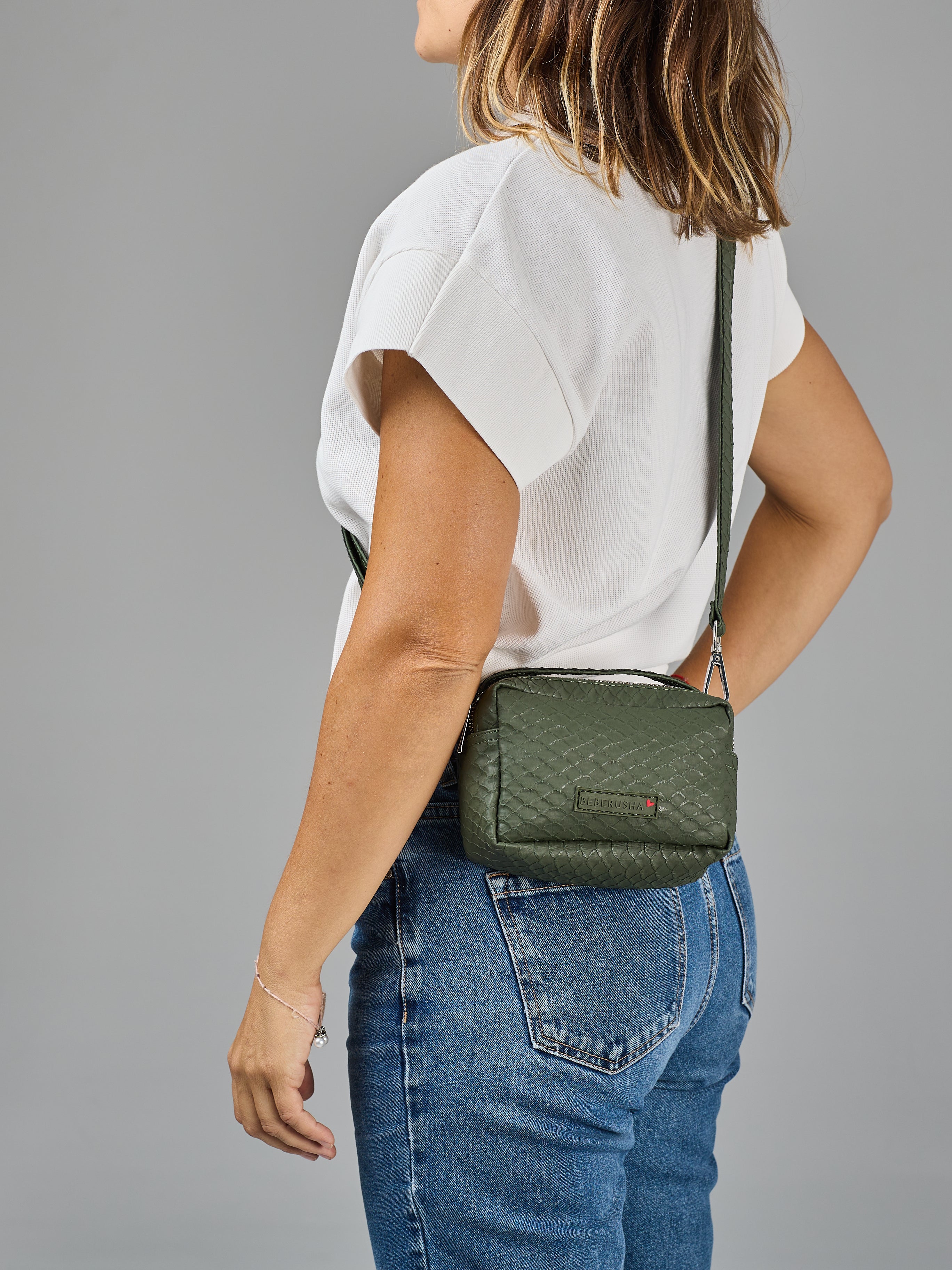 Green Mermaid Crossbody Bag